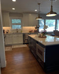 Contemporary Two-Tone Kitchen Cabinetry - Fusion Door Collection