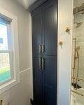 Modern Bathroom Vanity & Storage Collection with Quartz Countertops